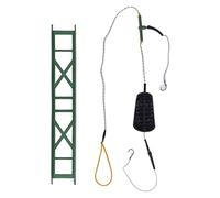 Baxnore Anzuelo de Pesca con Jaula de mordida de Gran Potencia con Plomo de Metal, Anzuelo de Pesca en el mar eficiente para Pesca de Carpas, ríos, Lagos, plástico, Metal, Acero in (40)