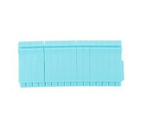 Baxnore Apiladores de bandejas para hornear, paquete de 16 soportes apilables de plástico que ahorran espacio para encimera de cocina, almacenamiento en refrigerador, organización (Corto 11,4-19,6