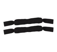 Baxnore Asas universales para reposacabezas, barra antivuelco, antideslizantes, mango de Paracord, soporte de seguridad para coche, SUV, ATV, UTV, RV, tela Oxford, nailon, 29,6 cm, (negro)