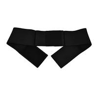 Baxnore Ayuda para el Entrenamiento de Swing de Golf Soporte de Codo Ajustable Brazalete para Mejorar la precisión y la Distancia del Swing para golfistas Banda elástica Negra 85x8