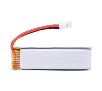 Baxnore Batería de helicóptero RC de 3,7 V, 450 mAh, Fuente de alimentación de Alto Rendimiento para V977 XK K110, Control Remoto, Accesorios de Repuesto de helicóptero de Seis vía