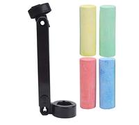 Baxnore Bicicleta Doodle Graffiti Pen Toys Juego de tiza multicolor para bicicleta unisex Dibujo acoplable Arte Divertido Material de PVC 4 tizas incluidas Marco ajustable