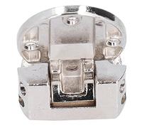 Baxnore Bisagra de solapa de 90 grados, aleación de zinc resistente, bisagra de mesa plegable, accesorios de herrajes para muebles para armario, mesa de máquina de coser de escrito