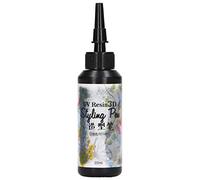 Baxnore Bolígrafo de estilismo, delineador 3D de curado rápido de 20ml, forma de bolígrafo única, trazado de dibujo de contorno DIY para arte de uñas, artesanías para hacer joyas, (Plata)