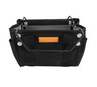Baxnore Bolsa de almacenamiento de escalera con marco en forma de A, bolsa organizadora de herramientas de gran capacidad con ganchos seguros para trabajadores de la construcción,