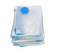 Baxnore Bolsas de almacenamiento al vacío, paquete de 6 bolsas extragruesas y resistentes que ahorran espacio para ropa, mantas, viajes, organización del hogar, bolsas de compresió (Bolsa de