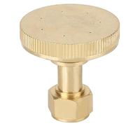 Baxnore Boquilla de nebulización para jardín, rosca hembra de latón de primera calidad, cabezal rociador de 7 orificios para riego de jardinería y producción agrícola, duradero a p (7 ojos cabeza