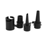 Baxnore Boquillas de Repuesto para Bomba de Aire, 3 tamaños, Cabezales de Bomba inflables a Prueba de Fugas de Nailon de Primera Calidad, diseño de liberación rápida para colchones