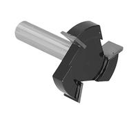 Baxnore Brocas para enrutador de superficies Broca para alerón CNC de aleación de acero al carbono de grado profesional Vástago de 1/2 pulgada Cortador de cepillado resistente para