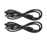 Baxnore Cable de extensión de 4 pines para de alimentación AMS Lite, con filtro de anillo para impresora 3D Lab A1 A1 Mini, Cable de PVC con núcleo de cobre de 1m 22AWG, 2 uds.
