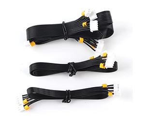 Baxnore Cable de interruptor de límite de 3 piezas, cable de repuesto duradero para impresora 3D Ender 3 Pro 3X 3S, accesorios de placa base, conectores de plástico de fácil instal