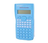 Baxnore Calculadora científica Calculadora de función de Pantalla Grande multifunción de 12 dígitos 240 Funciones con Tapa Dura Deslizante para exámenes Estudiantes universitarios (Azul Vibrante)