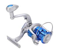 Baxnore Carretes de Pesca de Rueda de Hilado Profesional de aleación de Agua Salada Ligero de Gran Capacidad de Alambre de la Taza Durable Carrete Giratorio para la Pesca de mar y (1000 Tipo)
