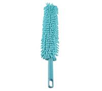 Baxnore Cepillo de limpieza de microfibra largo y suave y flexible, herramienta de lavado de autos, limpiador de ruedas para detalles de automóviles, limpieza interior y exterior,