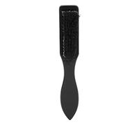Baxnore Cepillo profesional para plumero de cuello, cepillo de corte de pelo de nailon suave con mango de madera para peluqueros, estilistas de salón, herramienta de depilación sua
