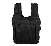 Baxnore Chaleco con peso ajustable resistente de 50 kg para entrenamiento de fuerza, entrenamiento físico, tela Oxford, chaqueta con pesas para ejercicio, para hombres, mujeres, pé
