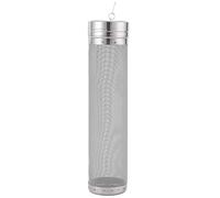 Baxnore Colador de malla de filtro de cerveza de acero inoxidable de primera calidad para elaboración casera 304 a prueba de óxido duradero 70x300 mm para cerveza, café, bebidas y