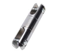Baxnore Conector Giratorio para Tirar de Cables de 5 toneladas, Cuerda de Alambre de Acero Inoxidable Resistente, rodamiento de Bolas, Giratorio Giratorio para Aparejos de Construc