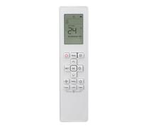 Baxnore Control Remoto de Aire Acondicionado Botones Transparentes Agarre cómodo Resistencia al Impacto Reemplazo Universal para Unical Century Home Material ABS