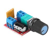 Baxnore Controlador de motor de DC ZS X4A, controlador de regulación de velocidad PWM, regulador de velocidad del motor 5A para maquinaria industrial