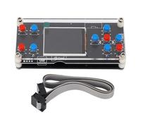 Baxnore Controlador fuera de línea CNC Módulo de tablero de control acrílico de 4 ejes de 1,8 pulgadas con velocidad de husillo PWM ajustable para accesorios CNC de máquina 3018 Pr