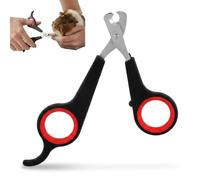 Baxnore Cortaúñas para pájaros, cortaúñas de Acero Inoxidable para Animales pequeños, cortaúñas para Loro, Cachorros hámsteres Gatitos periquitos cortaúñas con de fácil Agarre