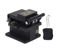 Baxnore Cuchilla de fibra óptica con retorno automático, 16 puntos de corte, ángulo de 5°, acero de tungsteno para fusión en caliente, empalme en frío, cables de fibra óptica, pigt