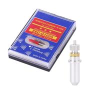 Baxnore Cuchillas cortadoras de trazador de acero de tungsteno Herramientas de corte duraderas de alta precisión con soporte para trazadores de corte Graphtec 15PCS 30 45 60 grados