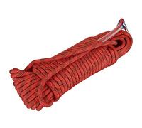 Baxnore Cuerda de Escalada en Roca Profesional Cuerda de Seguridad Resistente de 10 mm Capacidad de 1200 kg Cordón de Supervivencia a la abrasión para Aventuras al Aire Montañismo (Día)