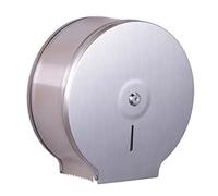 Baxnore Dispensador de papel higiénico de pared de acero inoxidable 304 premium, soporte para pañuelos de baño a prueba de herrumbre con fácil instalación para el hogar, hotel, ofi