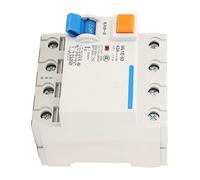 Baxnore Disyuntor de corriente en miniatura 3P+N 40A 400V Interruptor de protección contra fugas retardante de llama con terminal sellado para seguridad eléctrica del edificio de l