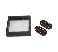 Baxnore Ebony Push Slider Antiestrés Sensorial Fidget para adultos con TDAH Autismo Enfoque Alivio de la ansiedad Madera dura Escritorio de bolsillo Oficina Uso en el hogar 55x30 m (Girasol ilimitado)