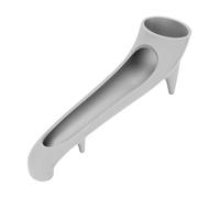 Baxnore Embudo de tanque de agua para máquina de café Acceso rápido de silicona Fácil llenado Embudo de agua largo para cafeteras con tanque trasero Diseño estable antiderrames efi (Gris claro)