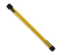 Baxnore Entrenador de Palo de alineación de Golf Guía de dirección Ajustable de 3 Pliegues Ayuda para la práctica de Swing para golfistas Principiantes Profesionales Material de fi (Amarillo)