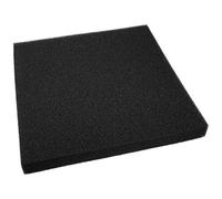 Baxnore Esponja de filtro para pecera, almohadilla de espuma para filtro de acuario, medios de filtración biológica de alta densidad para tanques de agua dulce y salada, negro, 3 t (50*50*5cm rough