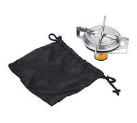 Baxnore Estufa de picnic portátil de aleación, horno de camping de llama ajustable ultraligero para aventuras al aire libre, senderismo, mochilero, 4,3 pulgadas, 3000W