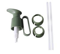 Baxnore Exprimidor de salsa de ostras, bomba dispensadora, boquilla de prensa, ABS PP, bomba de condimentos a prueba de fugas para cocina, uso doméstico, fácil de apretar, pasta de (Verde)