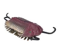 Baxnore Figura de Modelo de Trilobite simulado, Figura de Animal Marino Antiguo, Regalo Educativo de cumpleaños para niños de 3 años o más, decoración de plástico de 4,7 x 2 pulgad