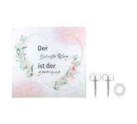 Baxnore Fondo de corazón de Boda Bohemia Moderna Decoración en Forma de corazón de Amor romántico Fondo de fotomatón de Fiesta de Compromiso Tela de poliéster Duradera Tamaño Grand (Sin Caja de