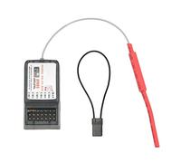 Baxnore FS R6B 2.4Ghz 6CH RC Receptor para Flysky I6 I10 TH9X FS CT6B FS T6 RC Receptor de Repuesto Pequeño Ligero Encuadernación rápida Respuesta Sensible Antiinterferencias Compa