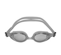 Baxnore Gafas de natación profesionales antivaho, impermeables, visión amplia, gafas de natación de silicona ajustables para adultos, hombres, mujeres, entrenamiento, snorkel, negr (Gris)