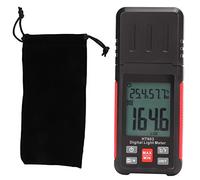 Baxnore HT603 Medidor de luz Digital, Luxómetro Profesional de Respuesta rápida ABS, Probador de Brillo de Gran Rango para Plantas de Interior con película de jardín