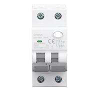 Baxnore Interruptor de circuito de fuga de tierra, curva de viaje de tipo B/C, protección contra sobrecorriente para la seguridad eléctrica del hogar, terminales de cableado doble