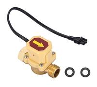 Baxnore Interruptor de flujo de agua Control automático Sensor de flujo ajustable Interruptor de presión para calentador de agua de baja presión Bomba de calentador de agua solar R
