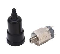 Baxnore Interruptor de presión tipo diafragma Interruptor de control de presión neumático ajustable de caucho de acero inoxidable para sistemas de agua de aire comprimido con tamañ