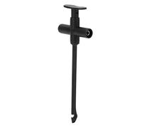 Baxnore J30022 4 mm Banana Jack Pinza de sonda de prueba de punción Herramienta de diagnóstico eléctrico automotriz para multímetro Prueba de circuito de voltaje Construcción de ac (Negra)