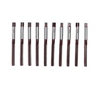 Baxnore Juego de 10 fresas manuales de 5/16 pulgadas, herramienta de fresado manual de vástago recto de alta precisión 9SiCr para aluminio, cobre, hierro fundido, plástico, madera,