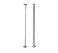 Baxnore Juego de 2 ejes de transmisión traseros RC, eje de transmisión de acero, alta dureza, eje de transmisión trasero estable, reemplazo para coche 1/7 1/8 RC, 147 mm de longit (Pago)