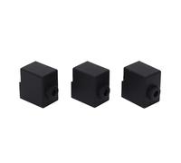 Baxnore Juego de 3 calcetines de silicona Hotend para impresora 3D 3, piezas de repuesto para extrusora, accesorios, cubierta protectora de alta temperatura para 3 y 3 Combo