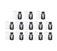 Baxnore Juego de Botellas de Burbujas para Boda de Novia y Novio Mini Favores de Fiesta de Burbujas Favores de Celebración Divertidos para Aniversarios Fiestas de Compromiso Plásti